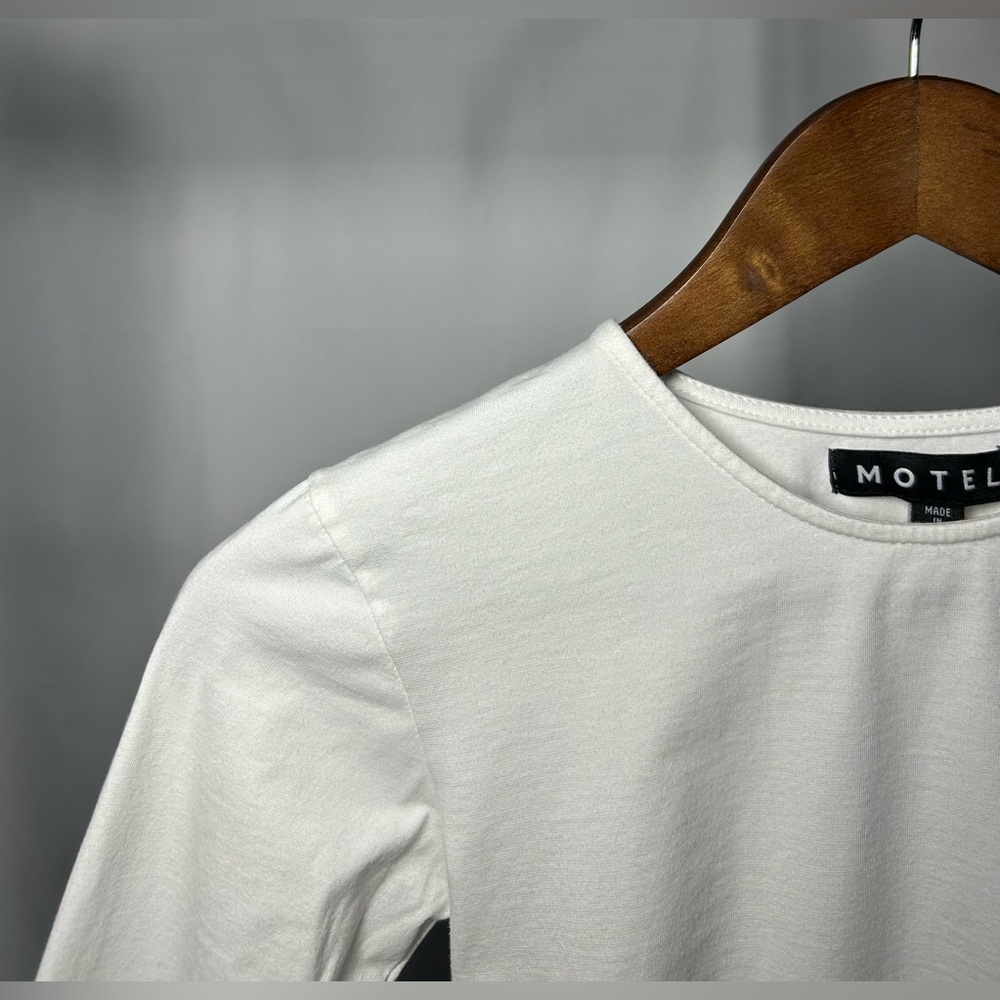 Motel Rocks White Long Sleeve Top - Picture 4 of 6